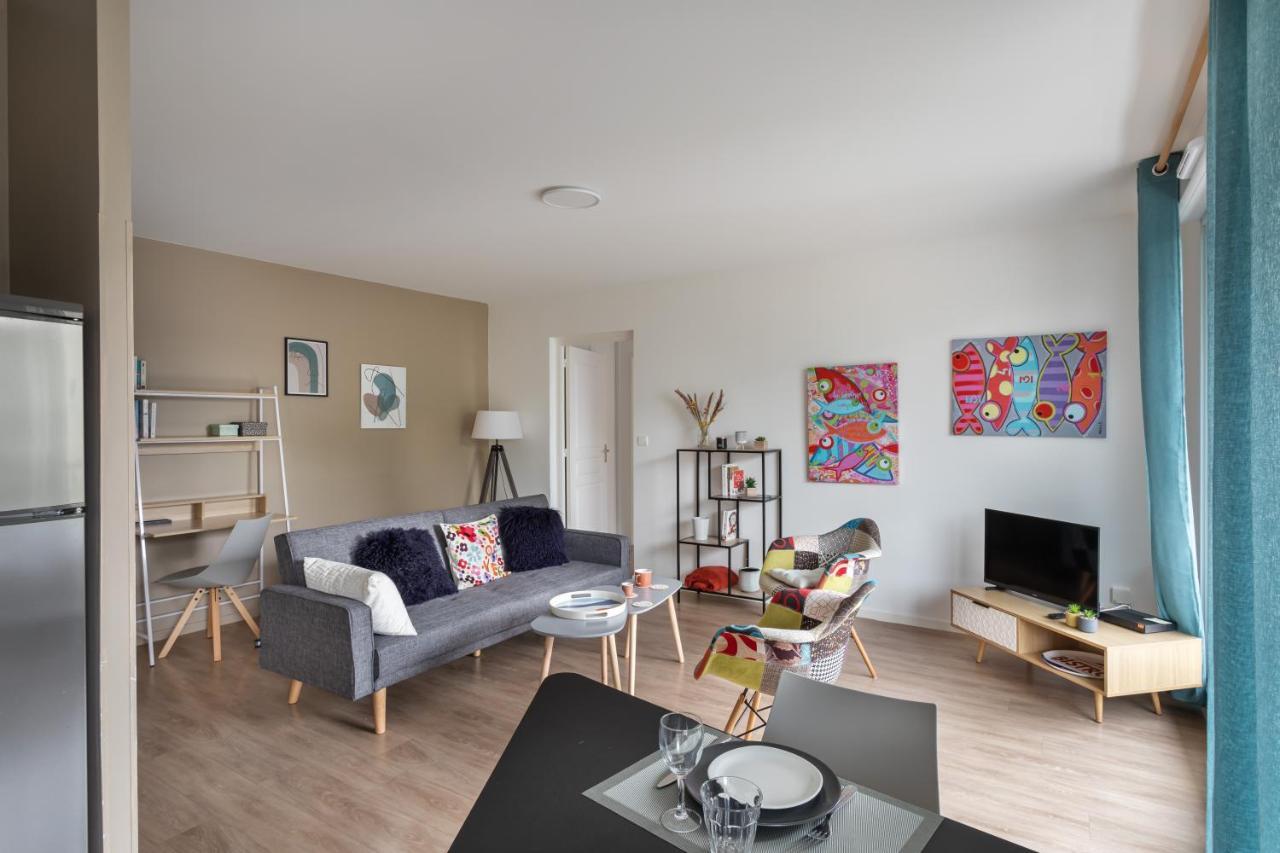 Appartement Bahibe - Balcon Et Parking Au Calme Proche Gare à Rennes Extérieur photo