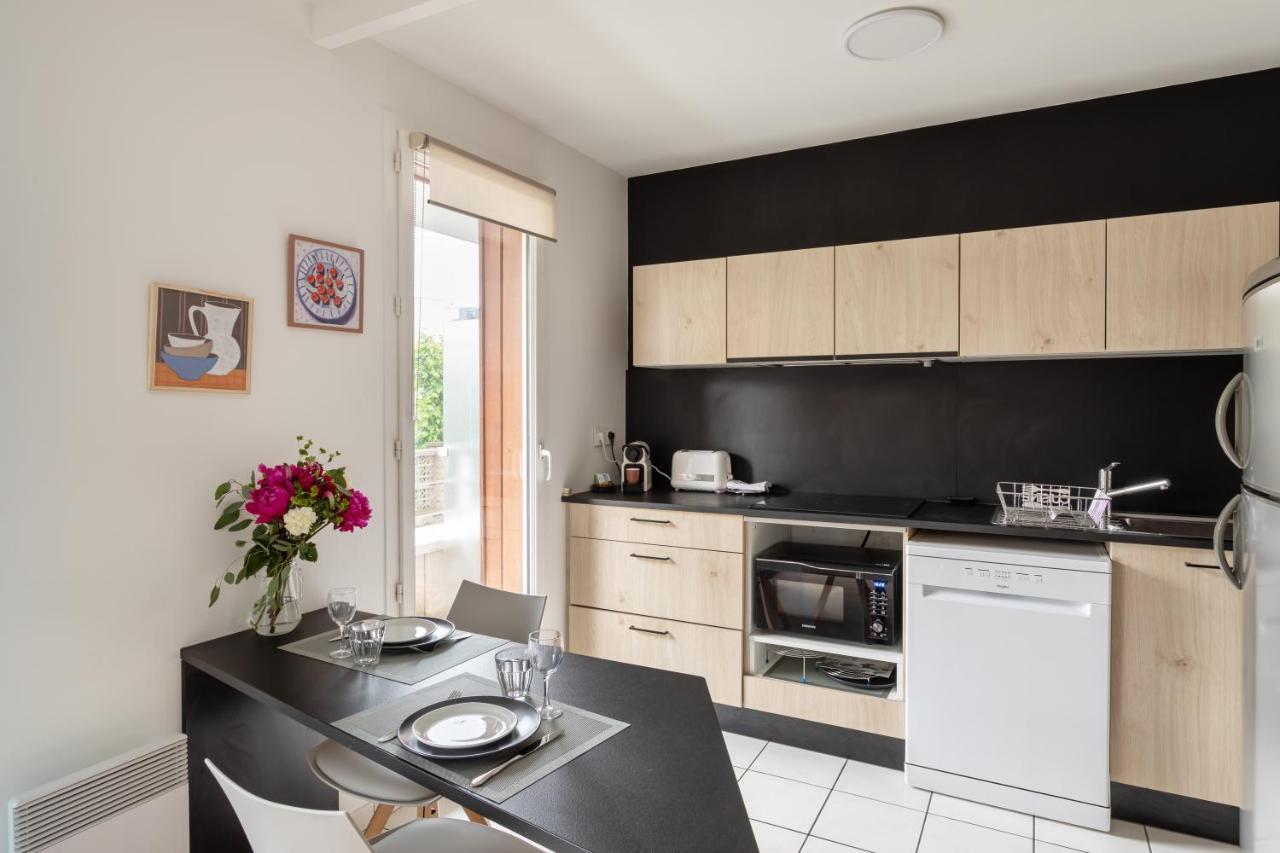 Appartement Bahibe - Balcon Et Parking Au Calme Proche Gare à Rennes Extérieur photo