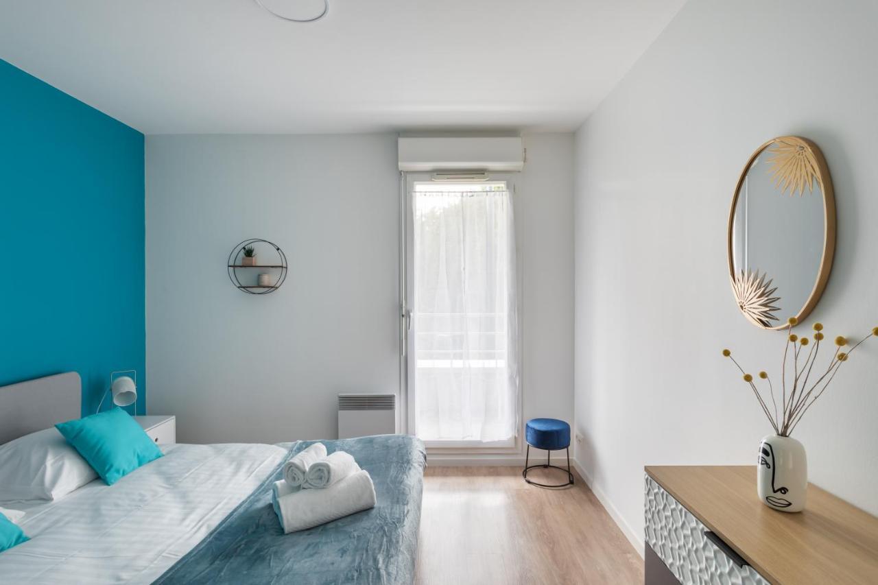 Appartement Bahibe - Balcon Et Parking Au Calme Proche Gare à Rennes Extérieur photo