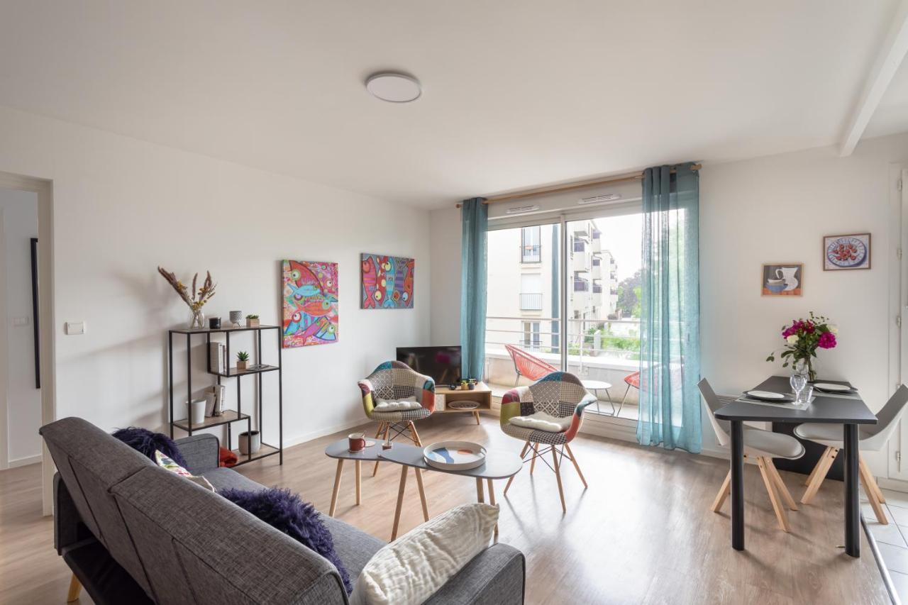 Appartement Bahibe - Balcon Et Parking Au Calme Proche Gare à Rennes Extérieur photo